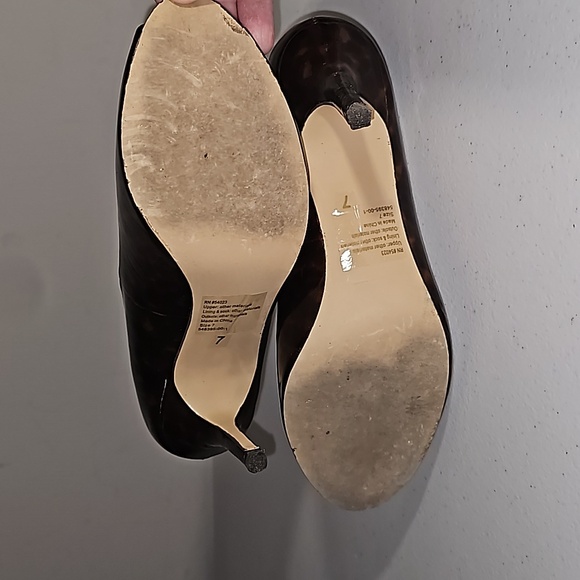 Banana Republic Factory Brown Peep Toe Heels - Picture 11 of 16